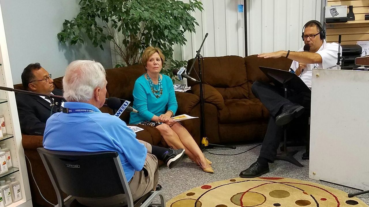 Crime Alert on WEEU's Feedback with Mike Faust in 2016